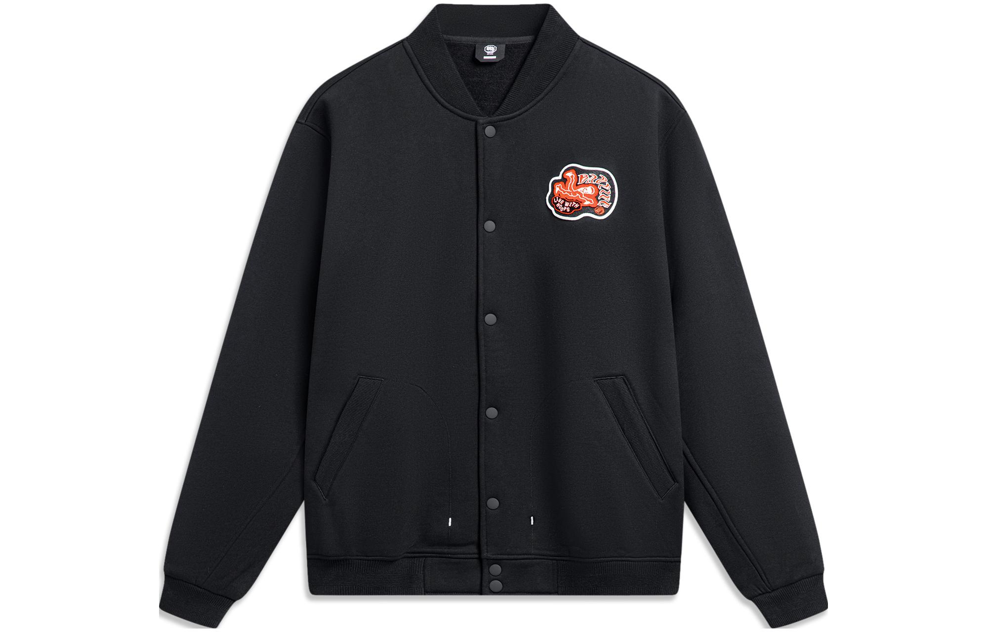 Li Ning BADFIVE Jacket Men s Black AJDU007-3 XL