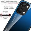 Dla OnePlus Nord 3 5G/Ace 2V Gradientowa Obudowa Tylna ze Szkła Hartowanego PC+TPU Ochronne Etui na Telefon
