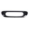 Για Mini F55 F56 F57 2013-2016 Κάλυμμα Φώτων Ομίχλης Πίσω Δακτύλιος Διακόσμησης 51127365737 ABS Επιμεταλλωμένο Φωτεινό Μαύρο