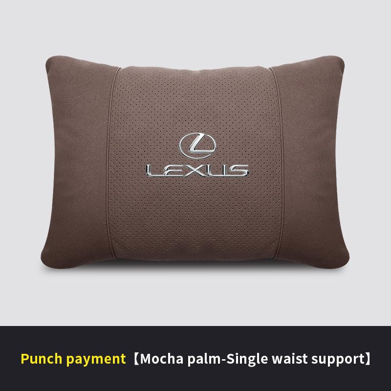 Car Headrest Neck Support Seat Lumbar Cushion Neck Pillow For Lexus F Sport LS500h RX300 GS300 IS300 NX300 LX570 ES200 ES300 HS