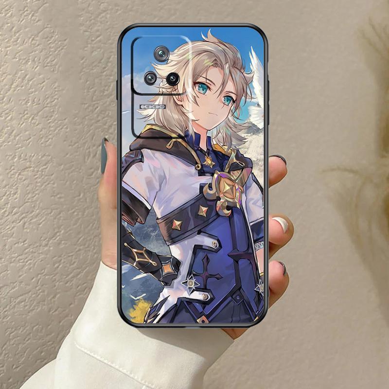 Albedo Genshin Impact Case For Xiaomi 15T Pro 14T 13T 14 15 Ultra 17 Pro Max POCO X7 F8 Pro X3 X5 X6 F5 F6 F7 Cover