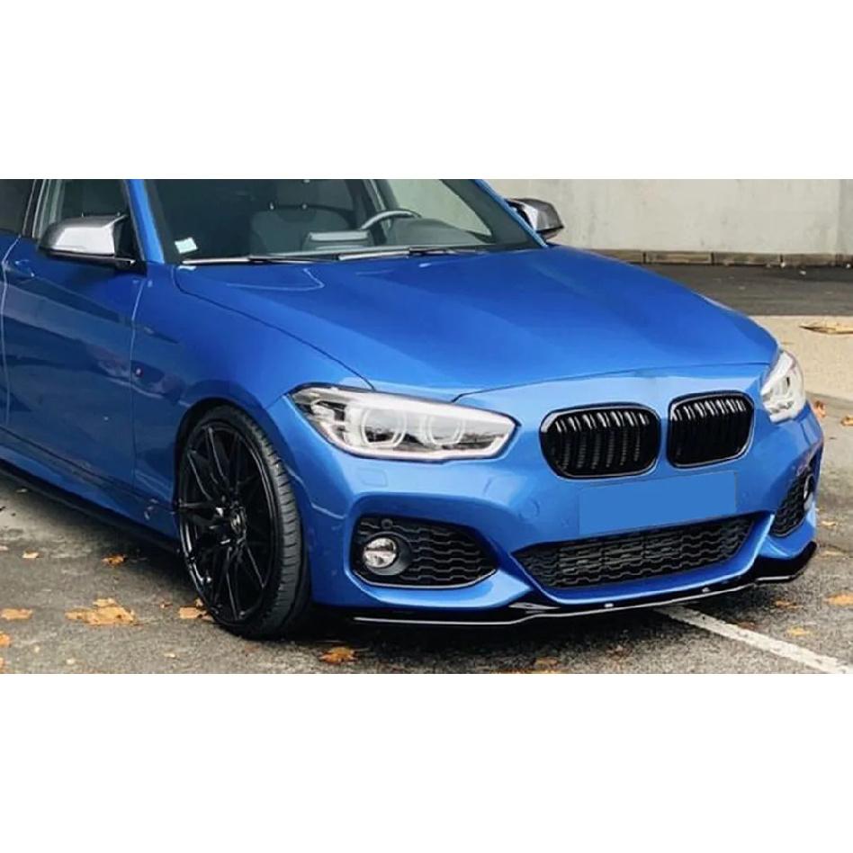 For BMW 1 Series F20 F21 M-Pack 118i 120i M135i M140i M Performance Front Bumper Splitter Lip Diffuser Spoiler Car Accessories