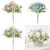 Elegante Seiden-Kamelien-Blumen für Hochzeitsdekoration mit künstlichen Blüten für Fotografie und Heimstyling