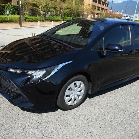 Front Headlight Cover Trim for - Toyota Corolla Hatchback Chrome Eyelids