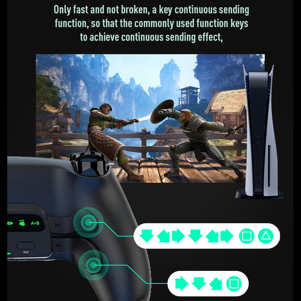 DATA FROG pentru controler Sony PlayStation 5 Palete din spate Accesoriu butonului din spate Tasta programabilă de cartografiere cu 4 taste Gamepad Extender