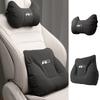 Car Neck Pillow Leather Lumbar Waist Support Auto Interior Accessories For Volkswagen VW Scirocco Jetta Beetle Passat Sharan