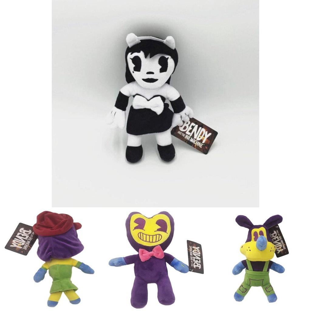 Adorable Bendy And The Ink Alice Bendy Plush Toy Doll For Kids Gift