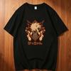 My Hero Academia cotton top tees Unisex Trendy aesthetic Vintage hip hop tshirt s Comfortable Graphic korean clothes