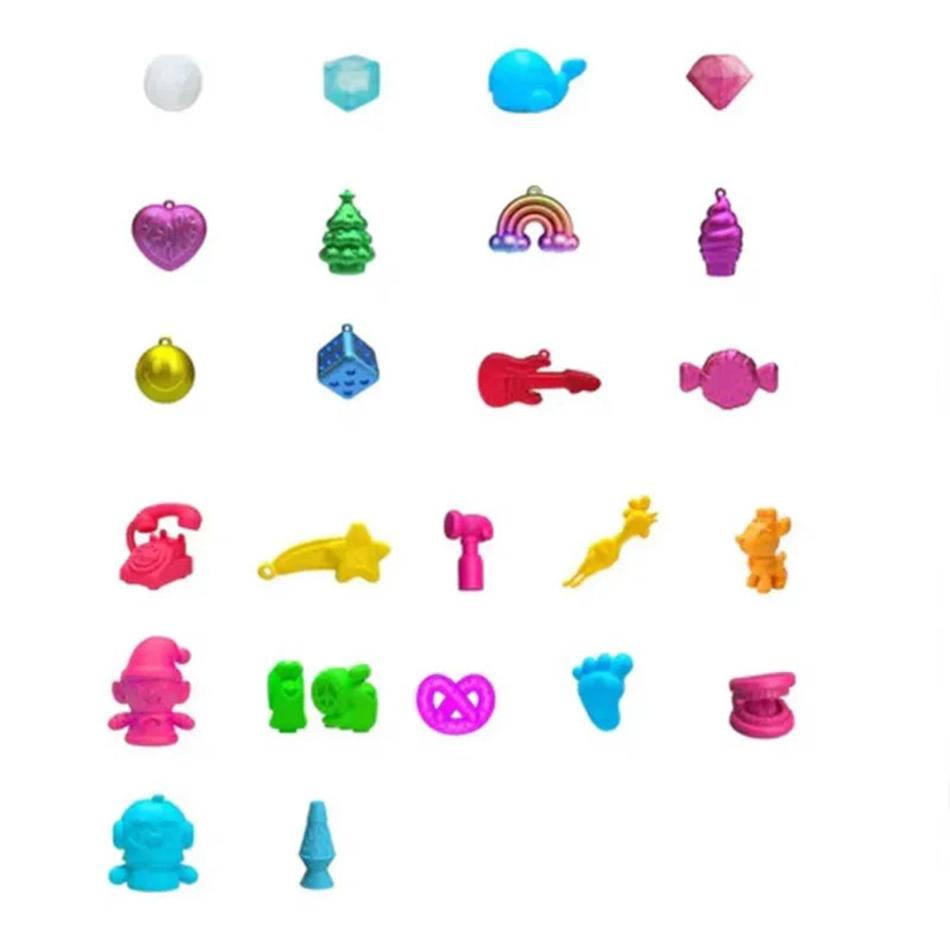 Kerst Adventskalender 24 Dagen Verrassing Mini Squish Sensorische Cadeaubox Voor Kinderen Volwassenen Kerst Festival Decoratie