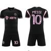23-24 Miami Venkovní č.. 10 Club Podzimní Oblečení Fotbalový Dres Dětský Dres Velikost 14-2XL