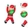 Christmas Decoration Outdoor Inflatable Climbing Santa Claus Indoor Inflatables with Built