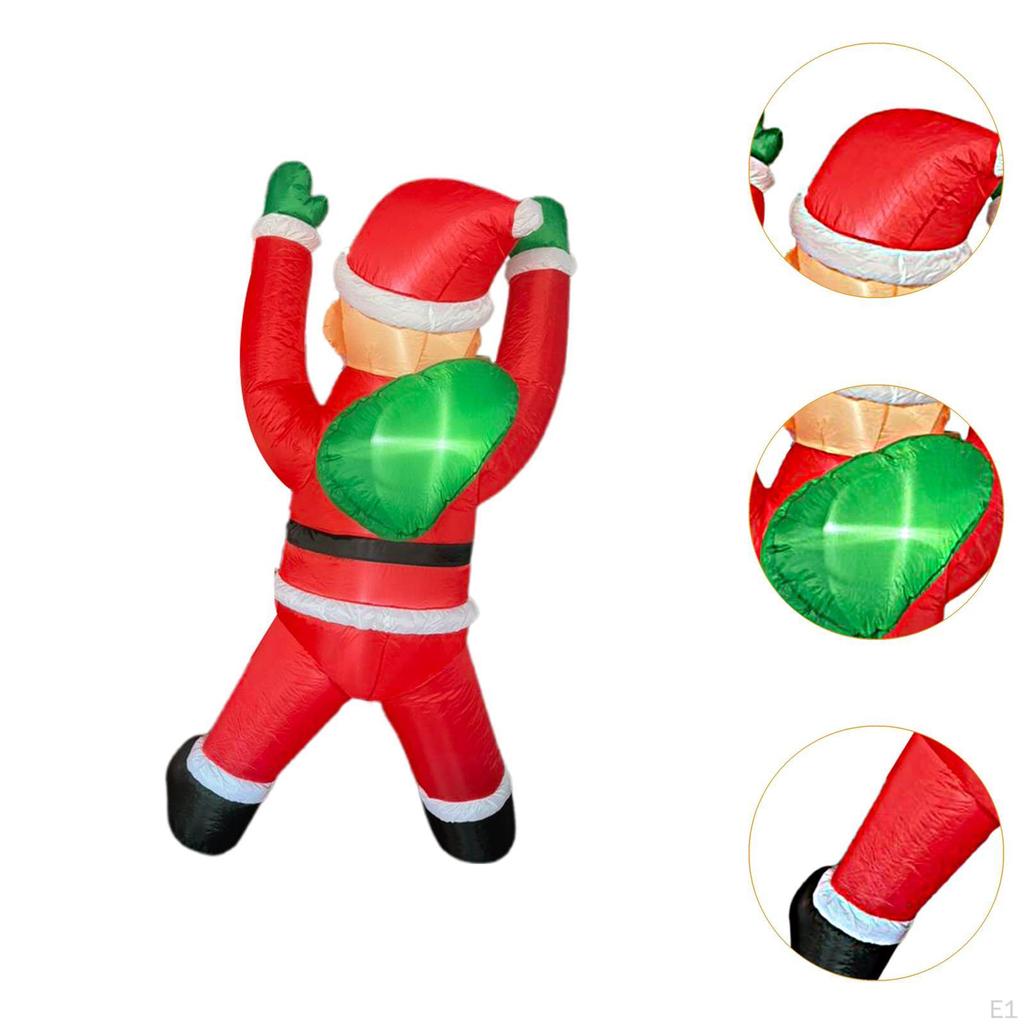 Christmas Decoration Outdoor Inflatable Climbing Santa Claus Indoor Inflatables with Built