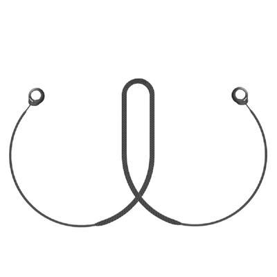 Lanière élastique Anti-perte pour casque d'écoute, sangle souple, corde de cou suspendue, Compatible avec Sony Wf-c500