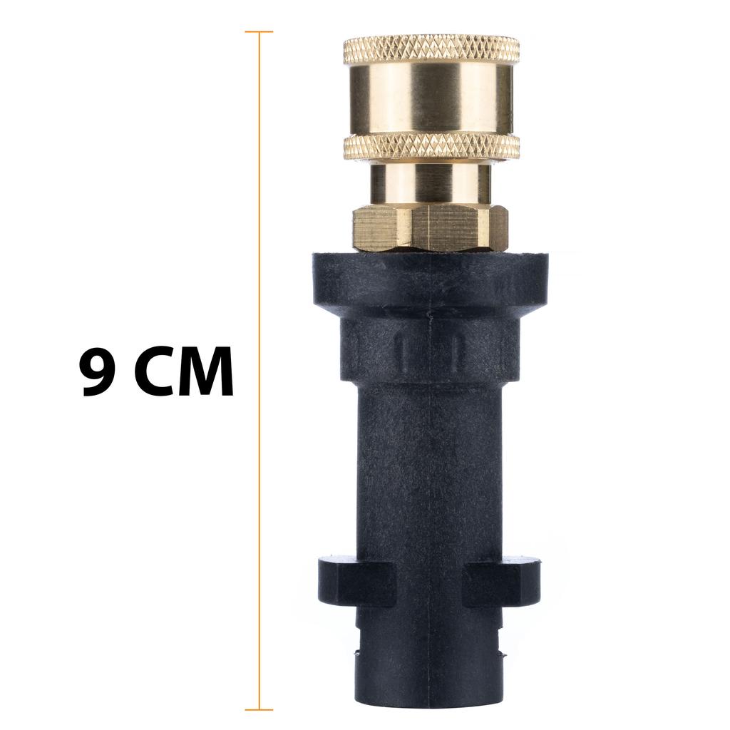 Rosfix Adapter Bayonet do Myjek Ciśnieniowych – Kompatybilność z Kärcher K2–K7 | Mosiądz i Tworzywo | Max Ciśnienie 2000 PSI