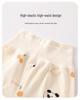 Pure Cotton Class Aa Long Johns Two-Piece Set for Infants and Toddlers - Boys and Girls Autumn/Winter Split Set