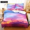 Bellissimo Paesaggio Set Biancheria da Letto Set Copripiumino Stampa Digitale 3D Set Biancheria da Letto Matrimoniale Design alla Moda