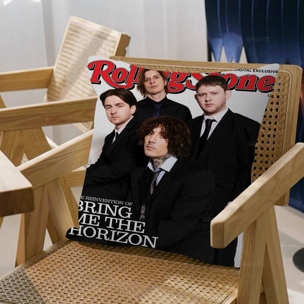 Band B-Bring Me The H-Horizon Pillowcase toon Gift Cushion Cover Bedroom Home Sofa Chair Seat Decor pillow case