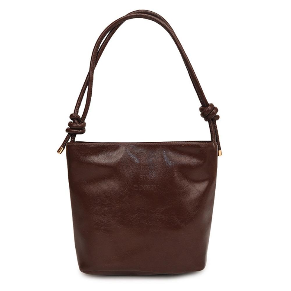 PU Shoulder Bags Adjustable Length Underarm Bag Casual Commuting Bag  Women Girls