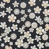 New 50pcs oversized gold background with diamond pearl flowers, DIY earrings, necklaces, headwear, jewelry making crafts