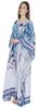 Moomaya Long Kaftan Maxi Dress For Women  s Kimono Sleeves Beachwear Cover Up Plus Size