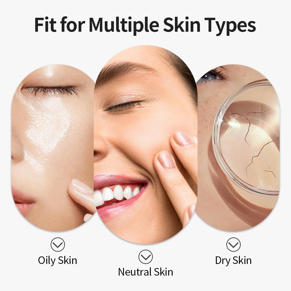 USB Rechargeable Blackhead Vacuum Remover Electric Facial Pore Cleaner Acne Extractor Tool for Women&Men Face Nose Cleaning Kit