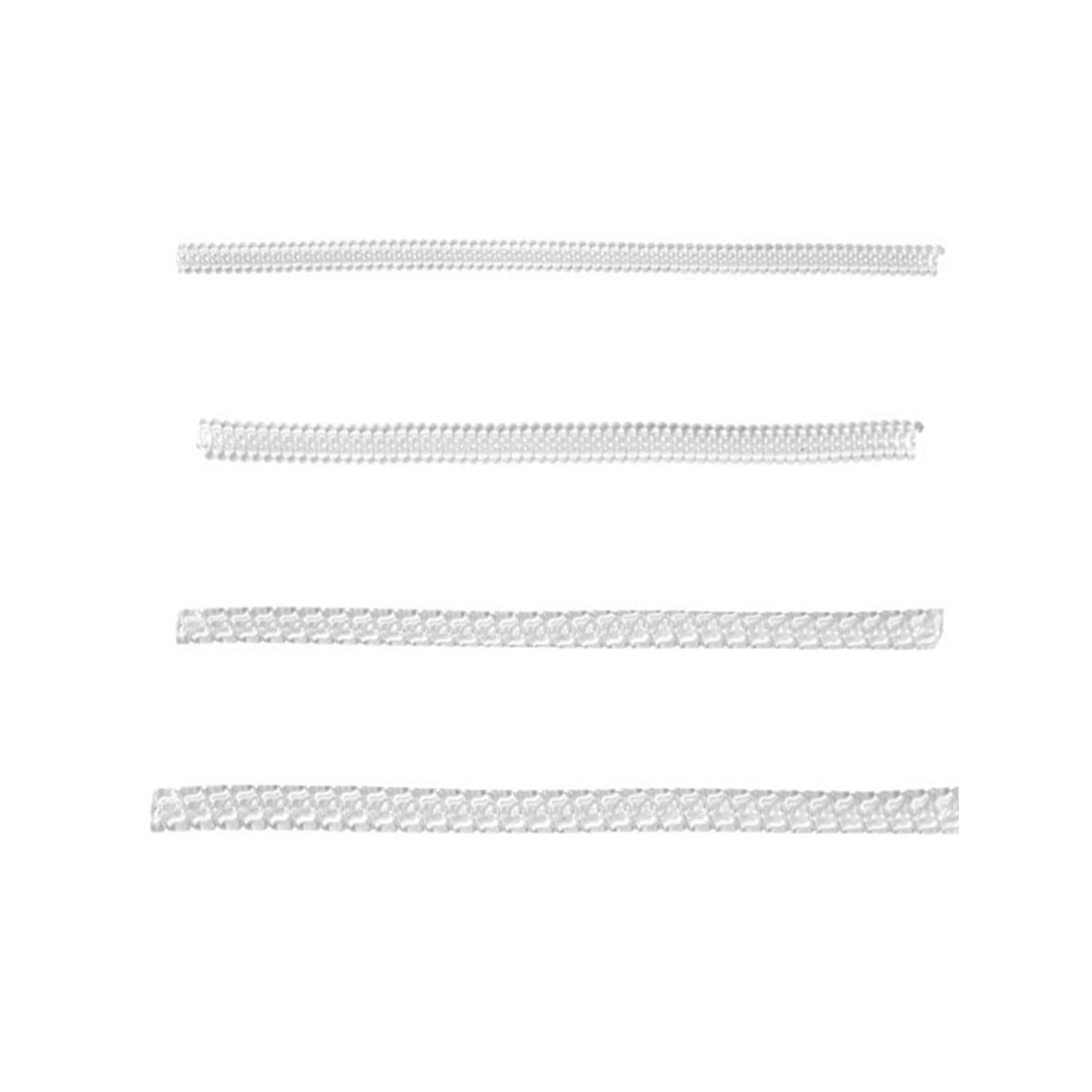 

2x прозрачные спиральные инструменты для колец, регулятор размера кольца для свободных колец, затягиватель, инструменты для изменения размера, инструмент для изготовления ювелирных изделий E