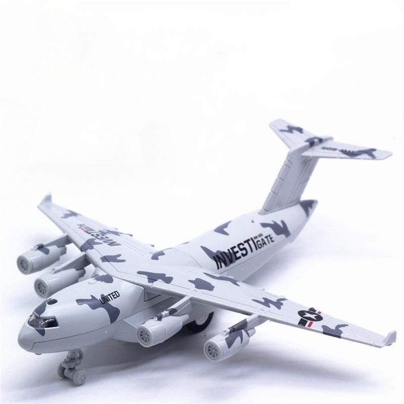 22Cm Alloy Aircraft Model C-17 Transport Belt Display Aerial Mid Plane Model Lighting Music Toy