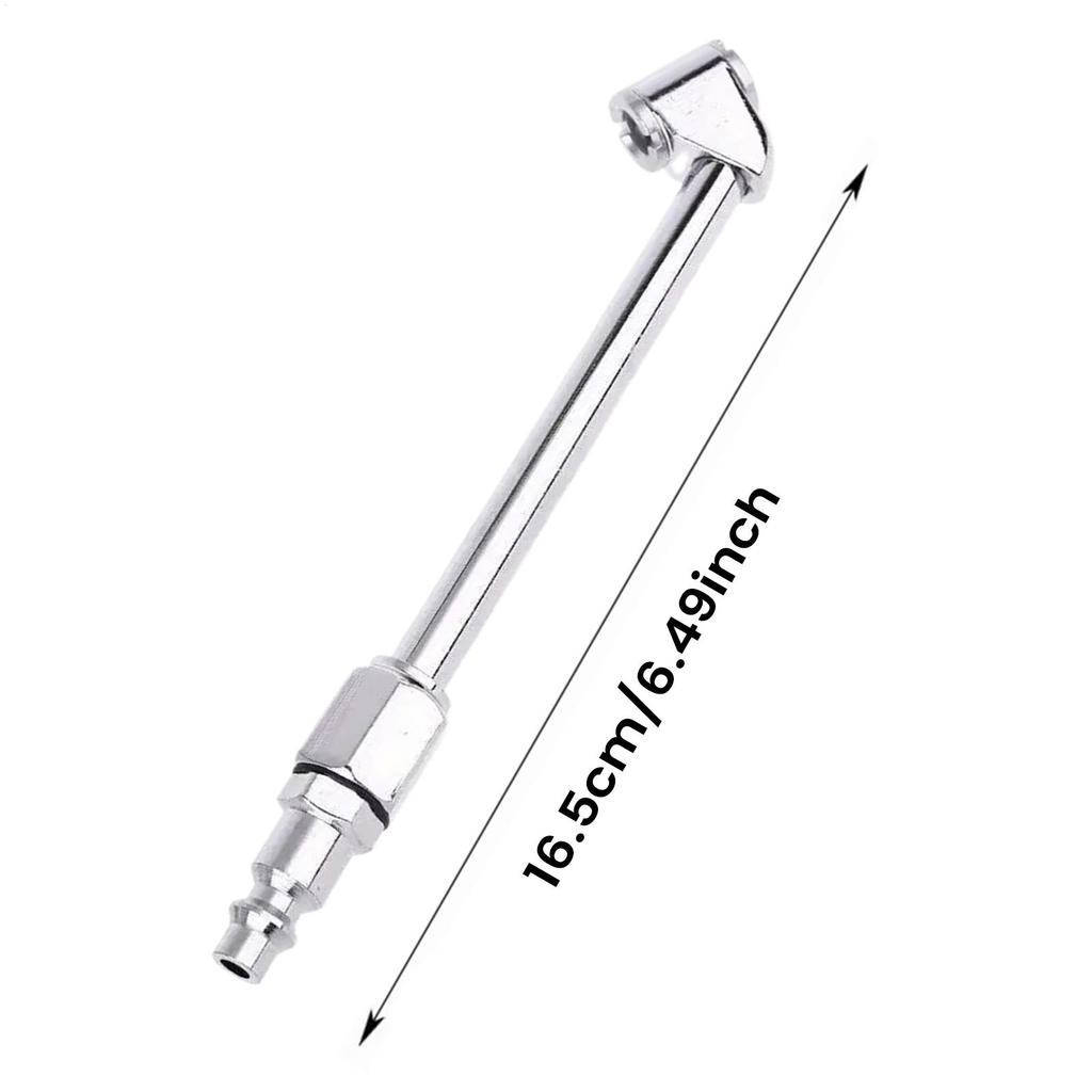 Car Lock On Metal Air Chuck Tire Air Hose Nozzle Automotive Leak-Proof Tyre Inflator Repair Tool For Truck Motorcycle Bicycle