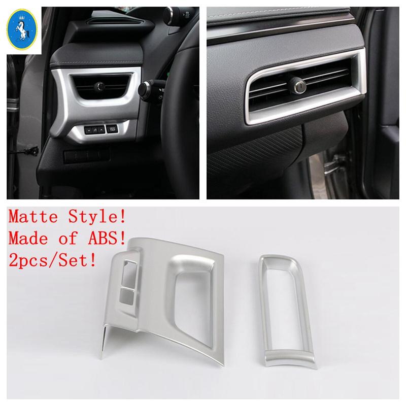 Matte Car Dashboard Air AC / Gear Shift / Glass Lift Button Decor Panel Accessories Cover Trim For Lexus UX 200 250H - 2024