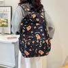 Fashion Backpack New Lightweight Small Rise High Capacity Backpack Cute Graffiti Texture Backpack
