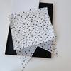 Retro Sweet Polka Dots Print Chiffon Scarf Women'S  All-Match Belt Scarf