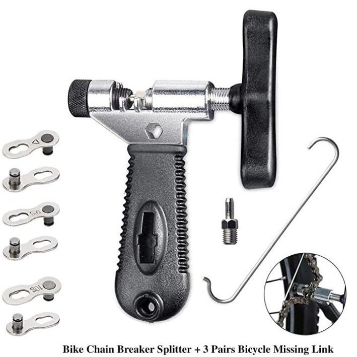 Mountain Bike Chain Tool Set: Chain Wrench, Breaker, and Magic Buckle Pliers