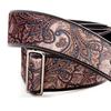 STRAPS Guitar 7cm PAISLEY Brown RightOn! Strap, Wide, 95-150cm Long, VELVET-60