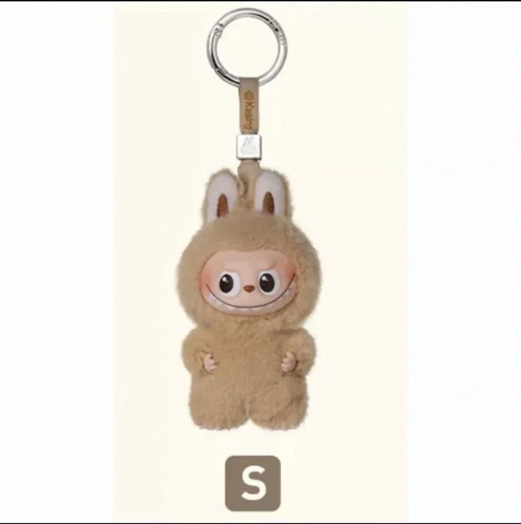 Cute Labubu New 4th Gen Mini Vinyl - Face Plush Blind Box: Ideal Backpack Accessory, Keychain & Christmas Gift, Also a Fun Children's Hand Puppet Toy