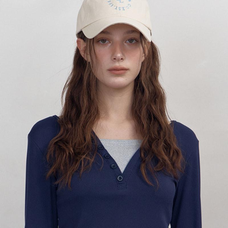 

Sunlit SUNLIT LETTERING BALL CAP (IVORY) FREE