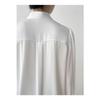 Spring Women's French Style Bow Tie Blouse, Satin Office Shirt with Flowing Ribbon Detail, Sexy Elegant Commute Wear for Business Casual