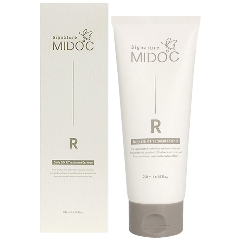 Mido C May Signature Silk R Treatment Essence Daily Home Care for Damaged Hair 200ml 1 pcs