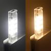 Mini Night Light USB Plug Lamp LED Reading Book Light DC5V Super Bright Double Sided Lighting For Computer Mobile Power Charging