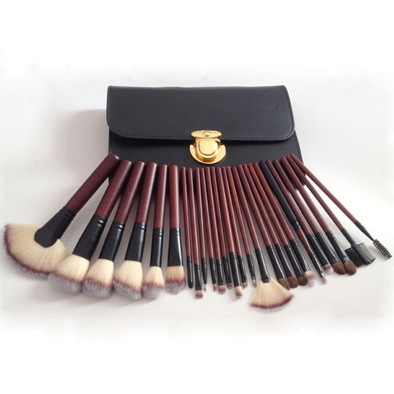 HMU Full Set Makeup Brush Set 26pcs Cruelty Free Soft Wood Professional High Quality Make up Brushes With Case