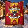 Coperta con Motivo Go Ahead Eagles per Decorazione Casa, Letto, Divano, Viaggio in Auto, Campeggio, Adatta a Tutte le Stagioni, Regalo di Compleanno Natale