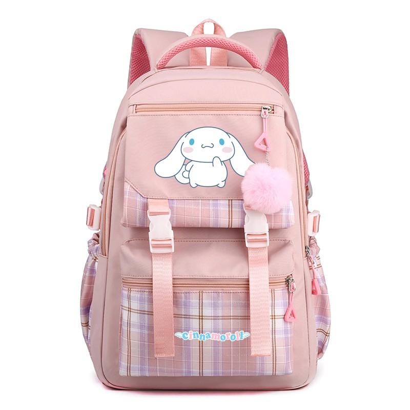 Japanese Anime Style Youth Backpack Students - Large Capacity School Bag With Laptop Sleeve Zippered Pockets
