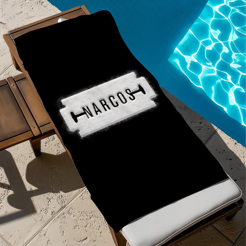 P-pablo E-esco-bar Towel Beach Quick Dry Soft Pool Towels Gift for Travel Gym Shower Camping sports
