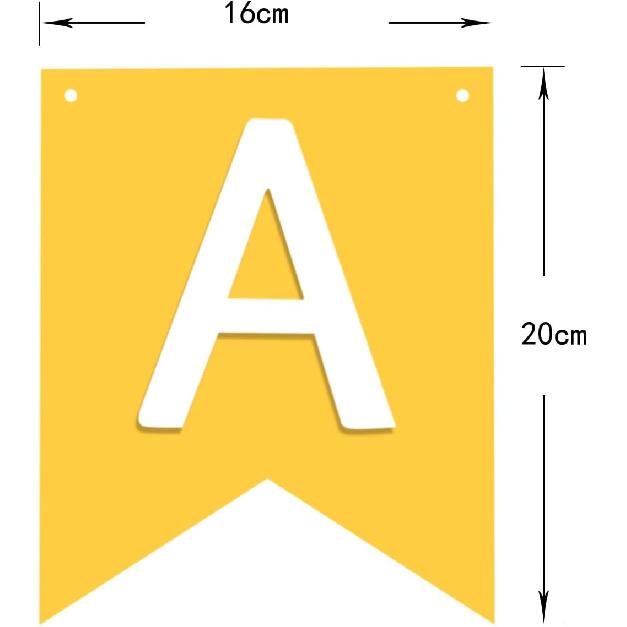 Pink Orange Happy Birthday Banner Girls Birthday Theme Party Signs Decorations Supplies Pre - Strung Handmade Garland Indoor & Outdoor