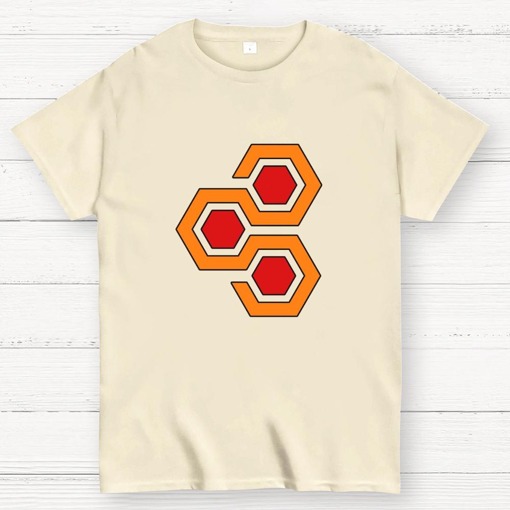 Overlook Hex Cotton Summer Casual Cool Loose T-Shirt