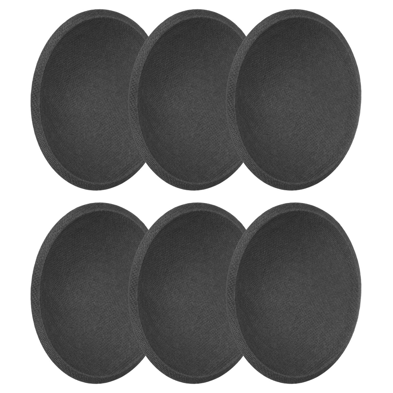 

uxcell 6pcs Speaker Dust Outer Diameter Dome Paper Subwoofer Coil Cover Speaker Decoration Accessories Repair Caps, 90mm/3.5 Caps, Caps, чёрный