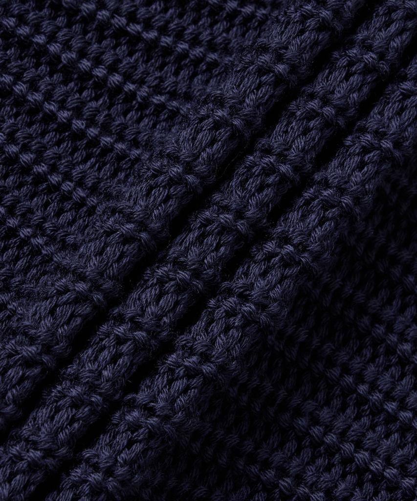 Batoneo Signature Turtleneck Knit - Navy / Bn-25Aw-11Navy