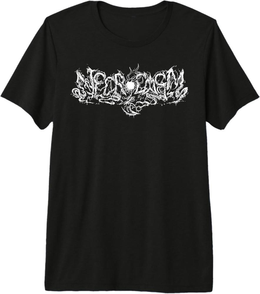 Necrocosm Logo (White) Premium Tri-Blend T-Shirt L