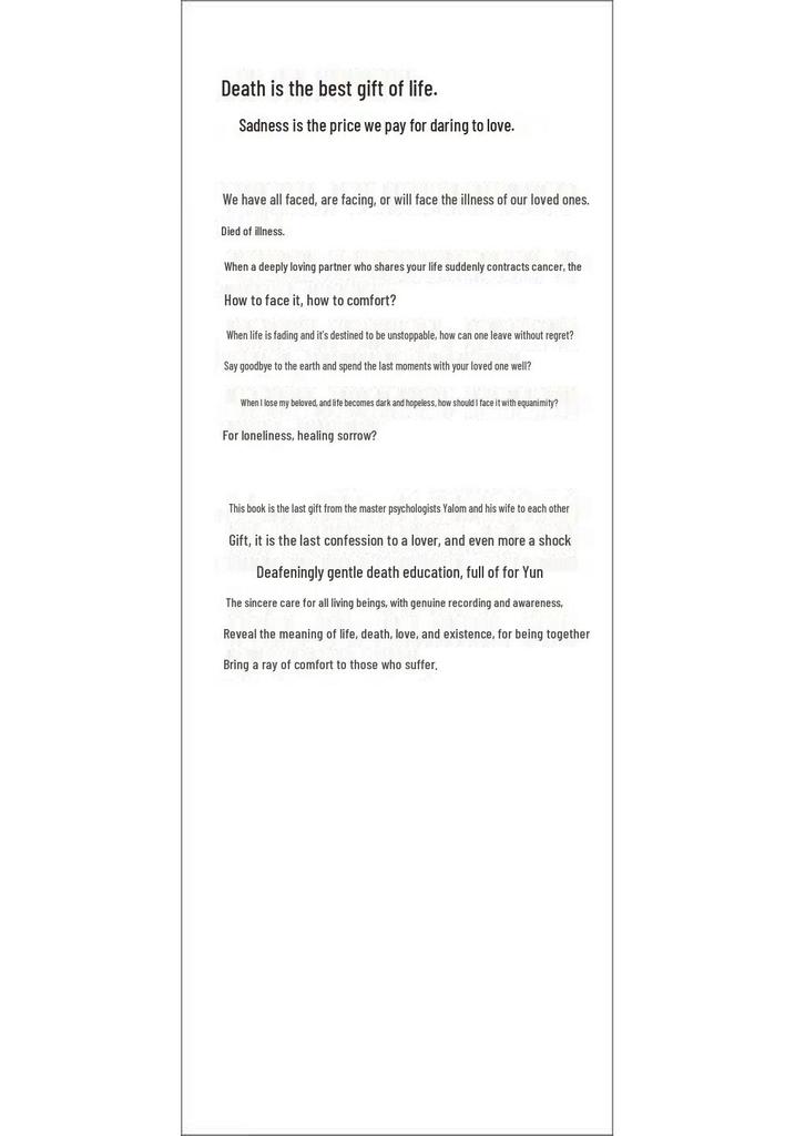The Gift of Life + Afraid of Death Book Set