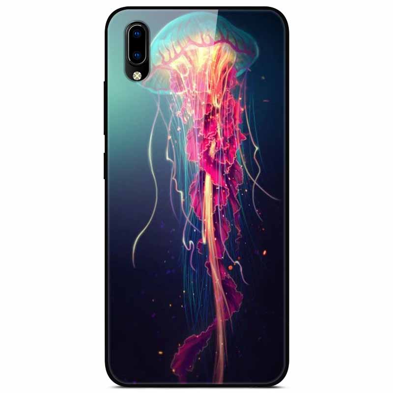 Für vivo V17 Hüllen V17 Pro Gehärtetes Glas Harte Rückseite Für Vivo V15 Pro Handyhülle Coque Für Vivo X50 Pro Lite Hülle X 50Lite