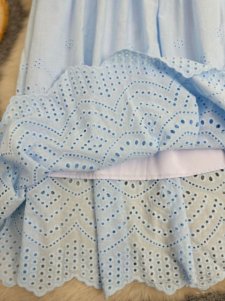 European & American Lace Patchwork A-line Midi Skirt - Classic, Versatile & Stylish